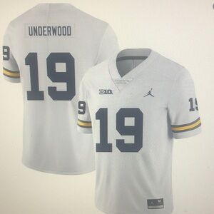 Bryce Underwood Vapor Jersey White Stitched